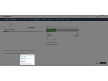campaigner contact management