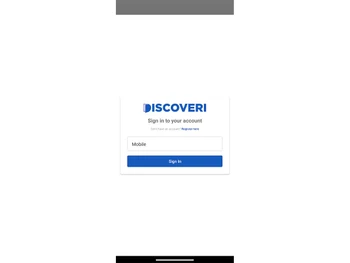 discoveri login