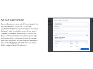Convert Experiences Experimentation