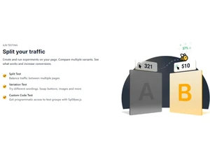 Splitbee Split traffic