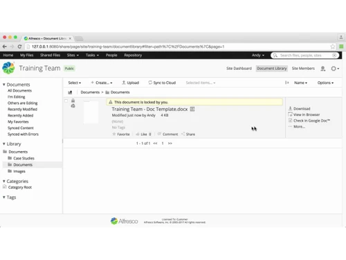 Alfresco Content Management