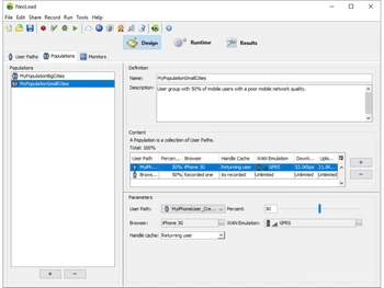 Tricentis NeoLoad-design