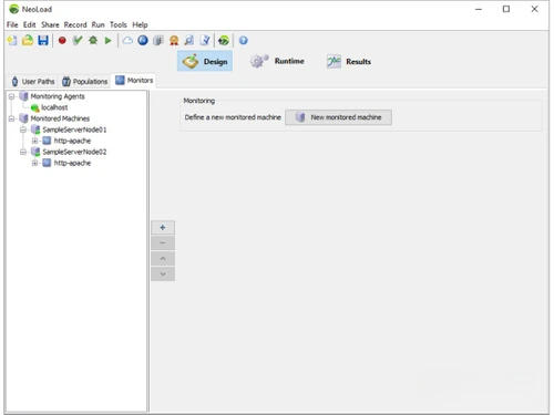 Tricentis NeoLoad-monitoring