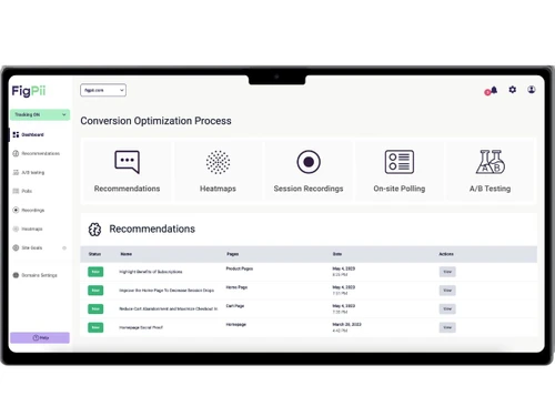 figpii software-dashboard