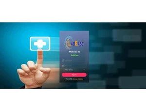 Integer-Solution LabEase Login page