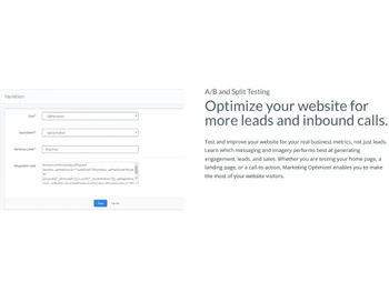 Marketing Optimizer Testing