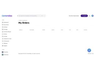ContentBao order