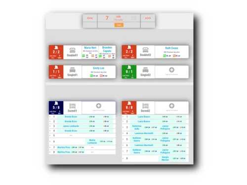 Deskydoo PMS Room views