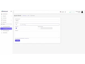 smslocal quick send