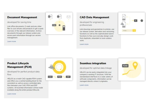 HELiOS PDM CAD