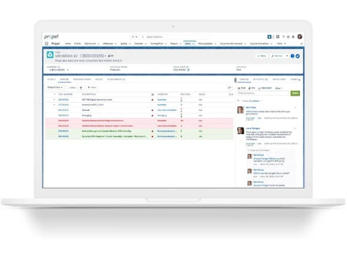 Propel PLM Dashboard