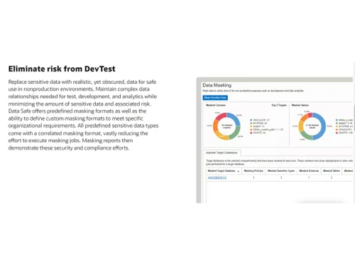 Oracle Data Safe DevTest