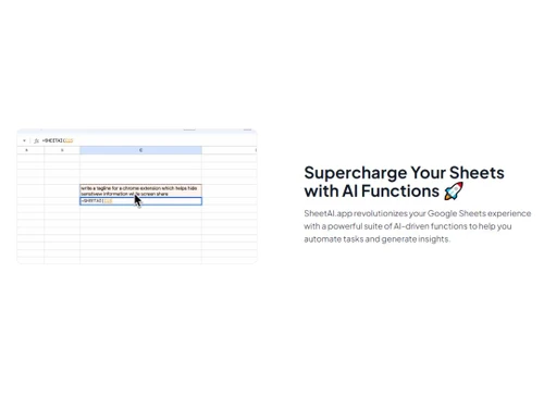 SheetAI Supercharge