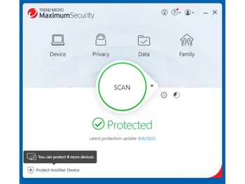 TrendMicro Maximum Security protection