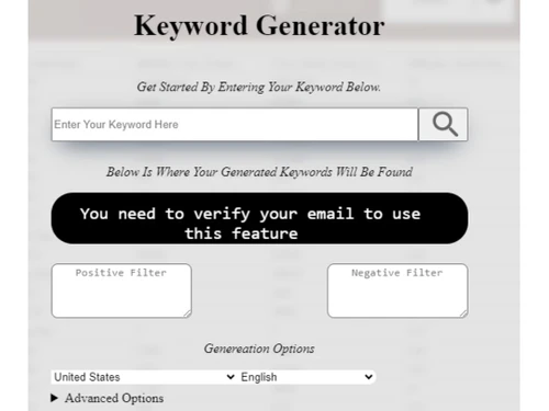 Keyword Sheeter Generator