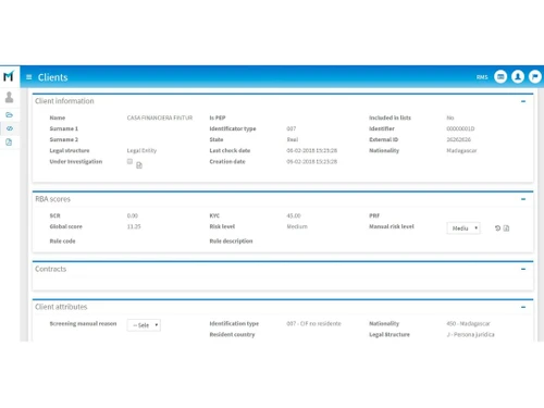 AMLcheck Screening