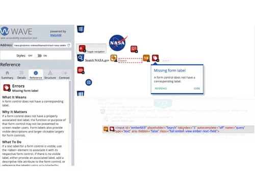 WebAIM WAVE Reference