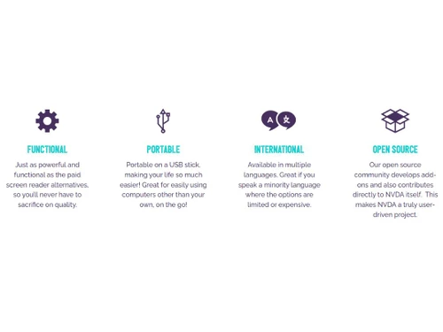 NV Access NVDA Functional