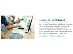 TPGi ARC Platform Support