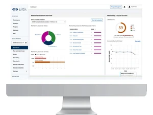 Level Access dashboard