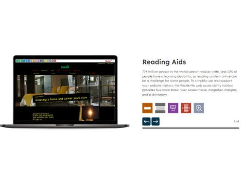 Recite Me Reading aids