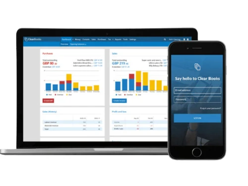 Clear Books Dashboard