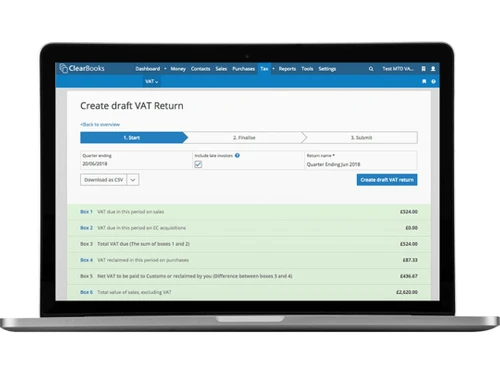 Clear Books Tracking