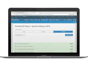 Clear Books VAT
