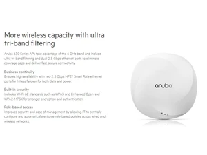 Aruba AP-635 Filtering