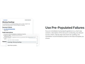 Accessible Web RAMP Failures
