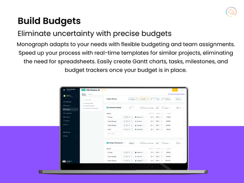 build budgets