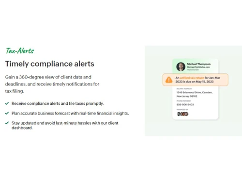 Zoho Practice Alerts