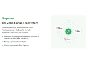 Zoho Practice Integrations