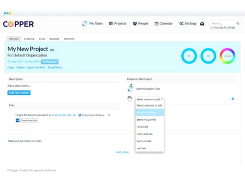 Copper Project description