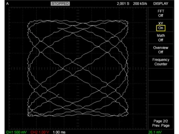 Perytech USB Oscilloscope Pattern