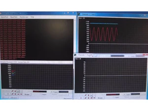 Serial oscilloscope Waveform