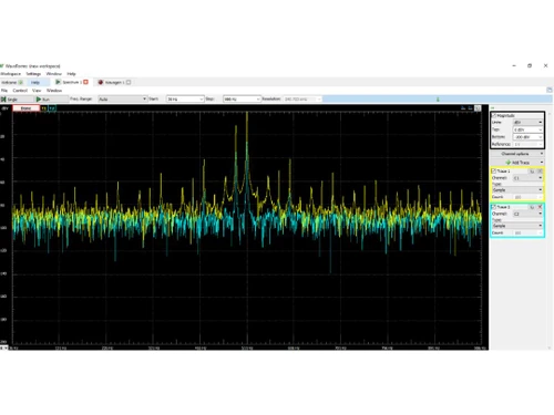 Digilent Waveform Spectrum