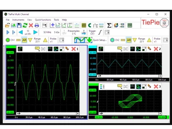 Multichannel oscilloscope software Channel