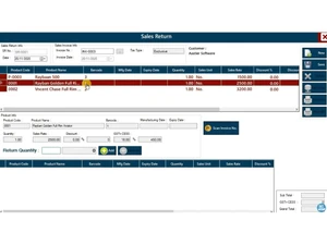 EasyBill-POS Optical Billing Software Dashboard
