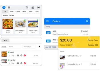 moonpos digital menu