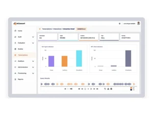 inConcert Speech Analytics Dashboard