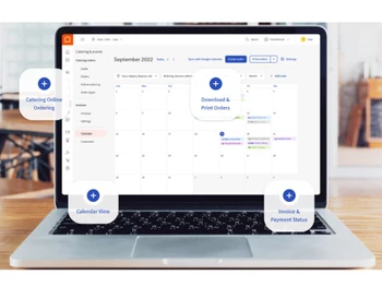 Toast Catering Software Dashboard