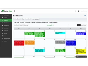Better Cater Calendar