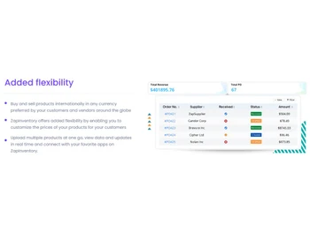 ZapInventory Flexibility
