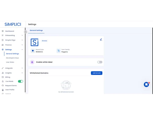 simplici enhanced security