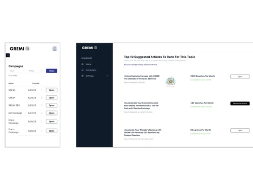 gremi dashboard