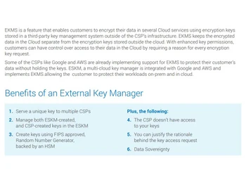 utimaco eskm key management