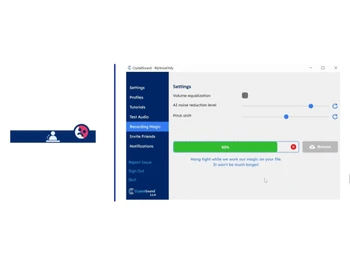 crystalsound ai settings