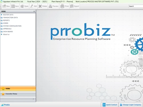 probiz erp-homepage