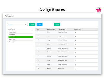 iamretailer Routing Screen